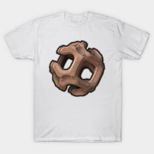 Puzzling - Mandelbulb 3D Fractal Rendering T-Shirt